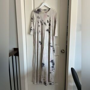 Raquel Allegra tie die maxi dress